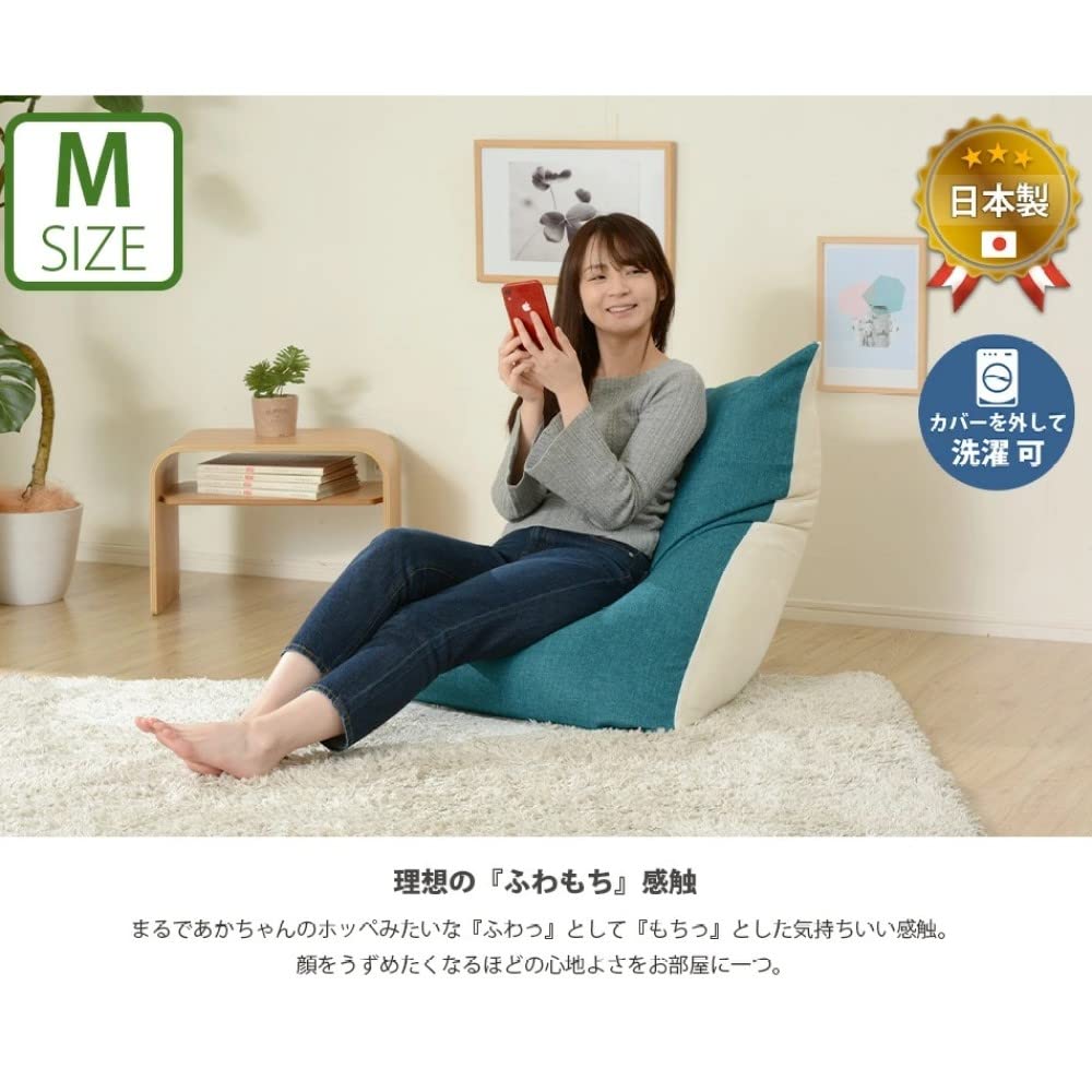 【在庫セール】セルタン 日本製 カバーが洗える ビーズソファー 和楽のPREMI Amazon.co.jp: セルタン ビーズソファー Mサイズ カバーが洗える 和楽