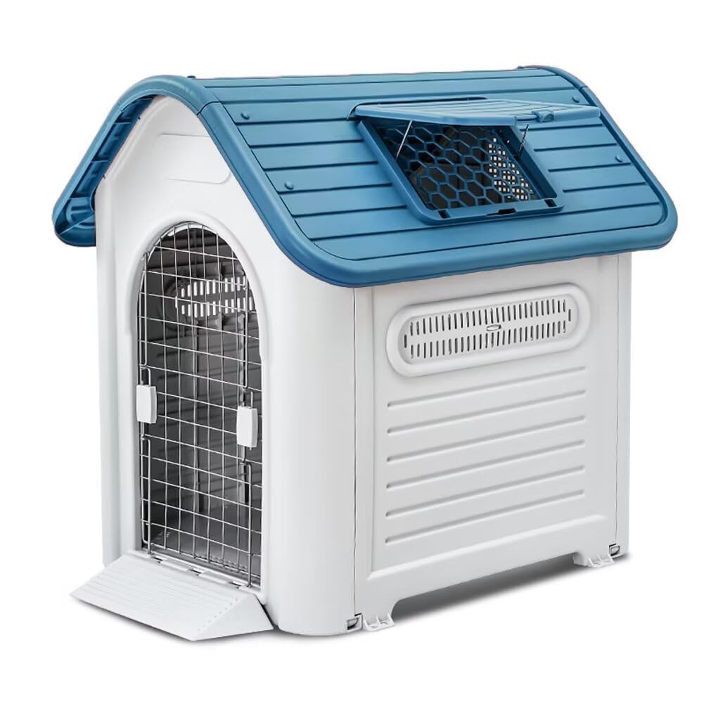 屋外中型犬用犬小屋 ペットハウス Amazon | 犬舎 室外 犬小屋 屋外用 中型犬用 大型犬用 ドア付き