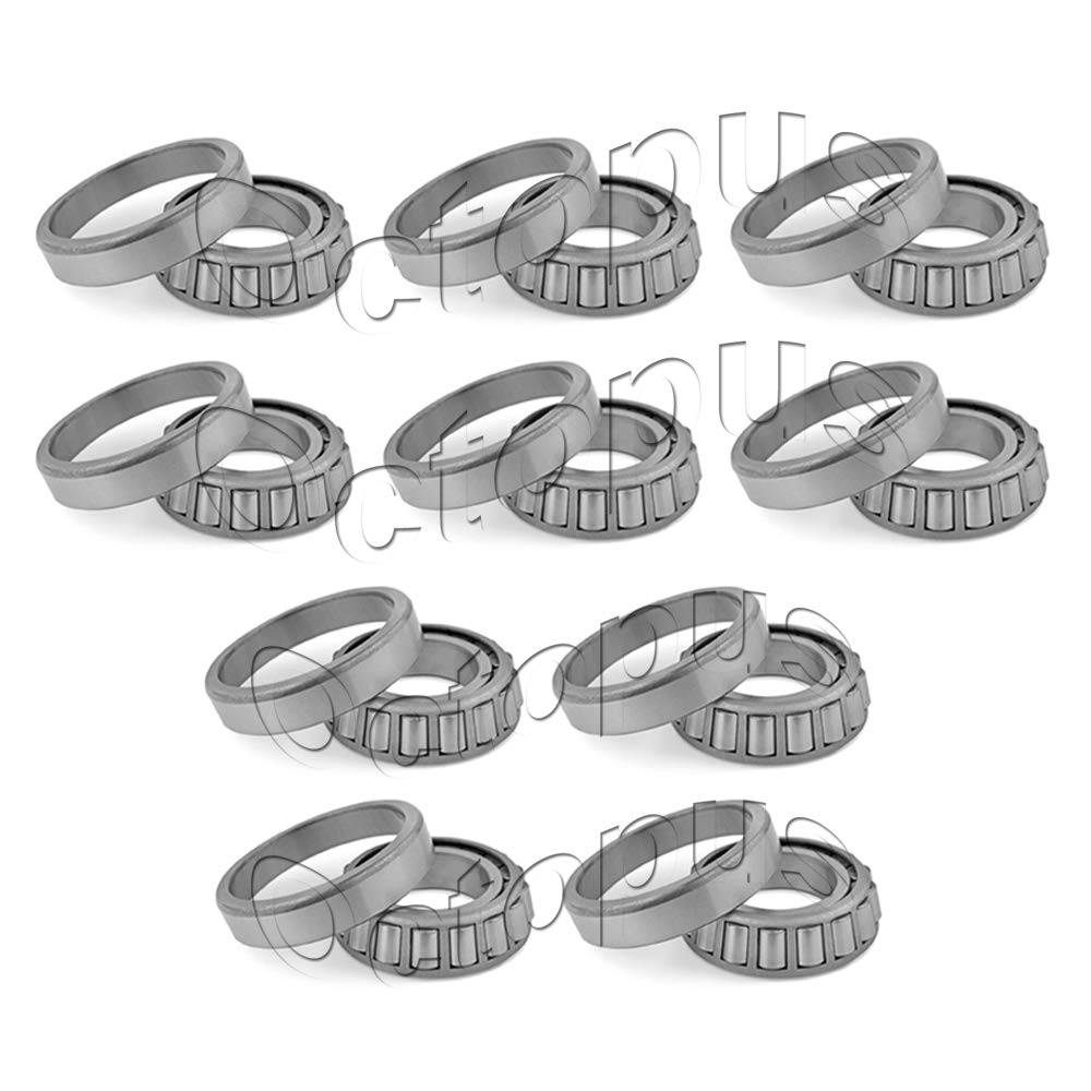 30205 Tapered Roller Ball Bearing 25x52x16.25mm 1-Sets of Metal Bearings - 10 pcs