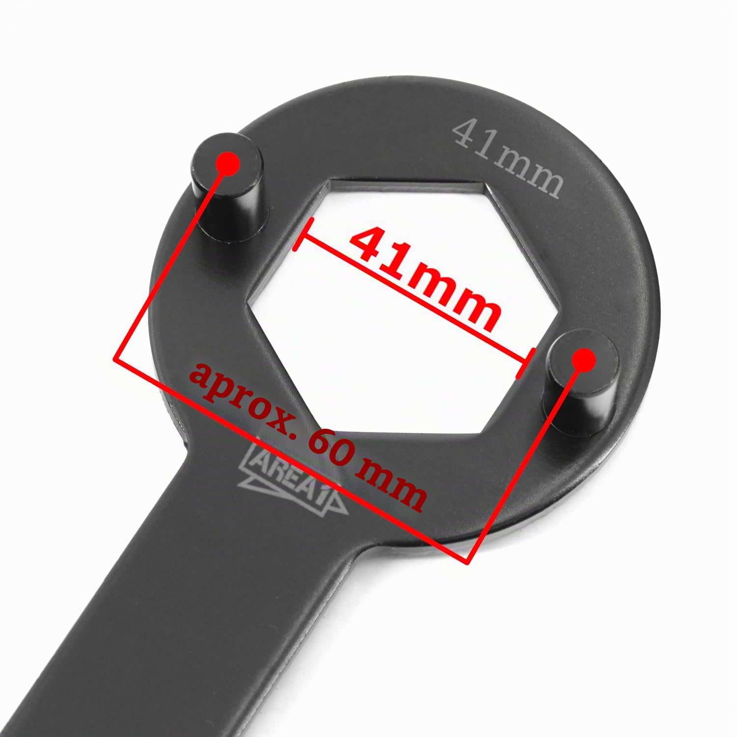 Area1 Llave de Embrague de 41 mm, Herramienta de Bloqueo de Embrague Compatible con Compatible con Pegeuot (50 CCM)