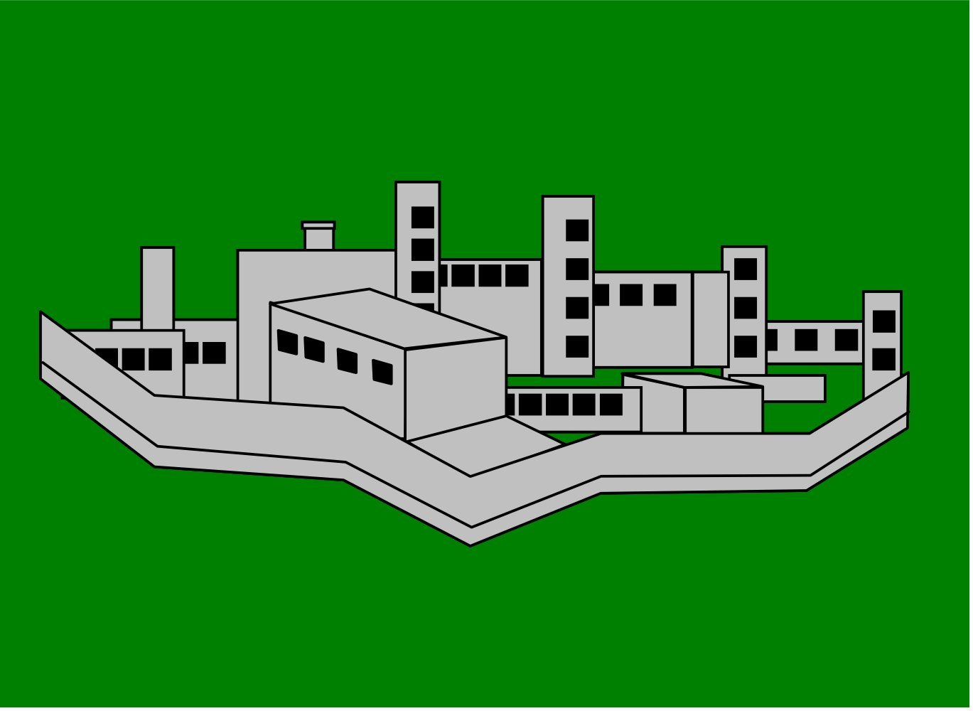 Drapeau Large Simon drapeau paysage 1.35m2 100x140cm pour mat extérieur