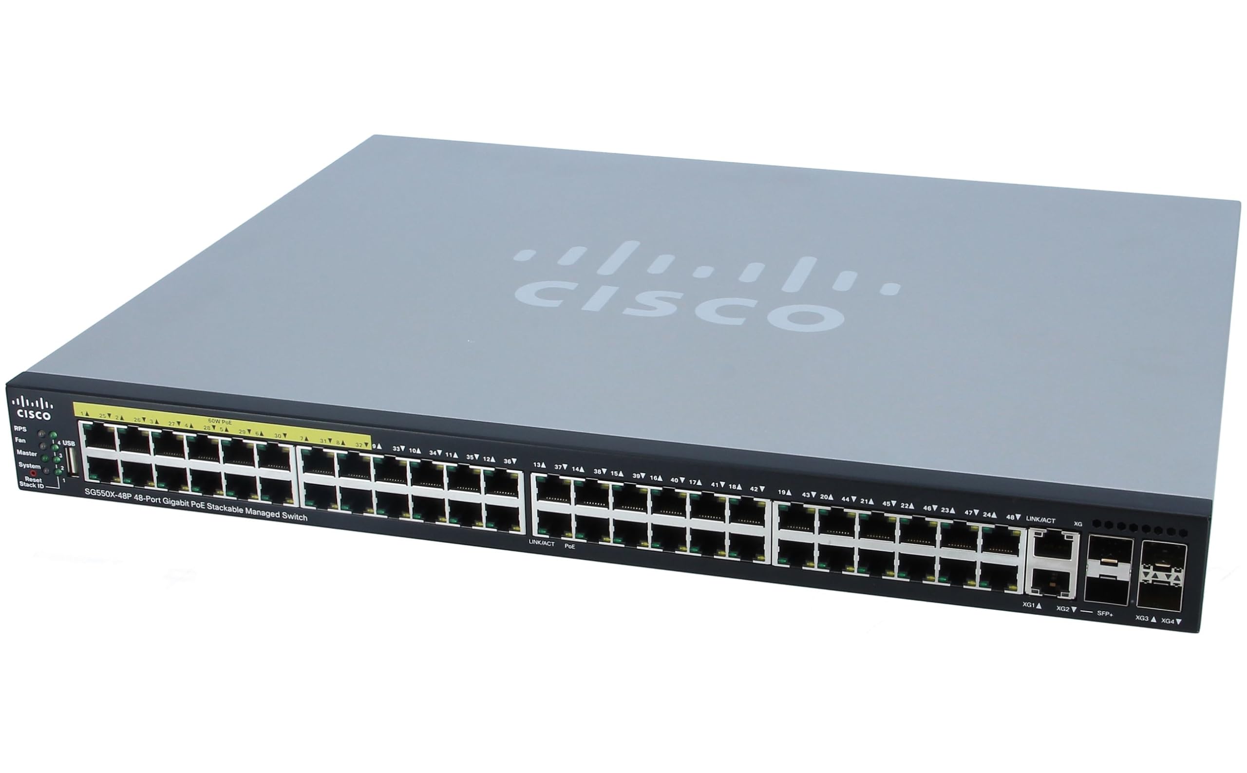 Amazon.com: Cisco SG550X-48P 48 Port Gigabit Managed Switch