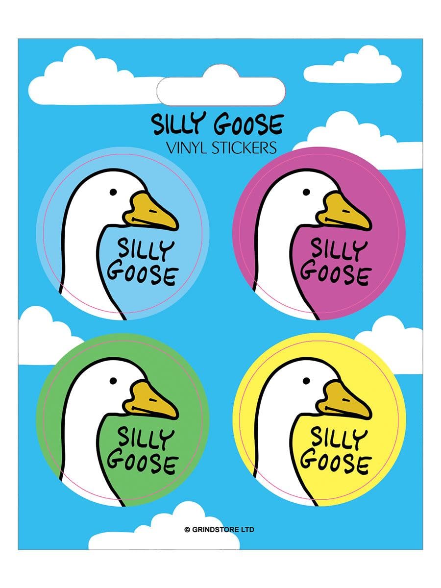 Grindstore Silly Goose Vinyl Sticker Set