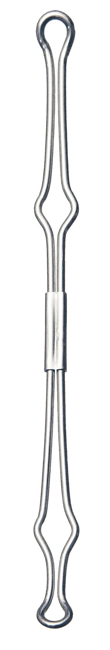 VELOFLEX 2905000 Supporto in metallo 100 pezzi Argento