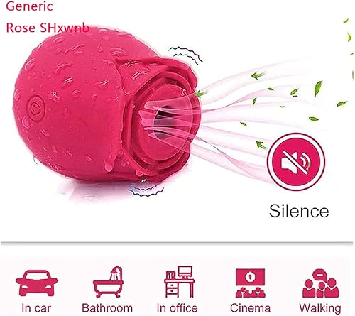 Miniatura 5 de Vibrador para mujer, estimulación del clítoris con múltiples modos (disponible en stock) rojo bf1