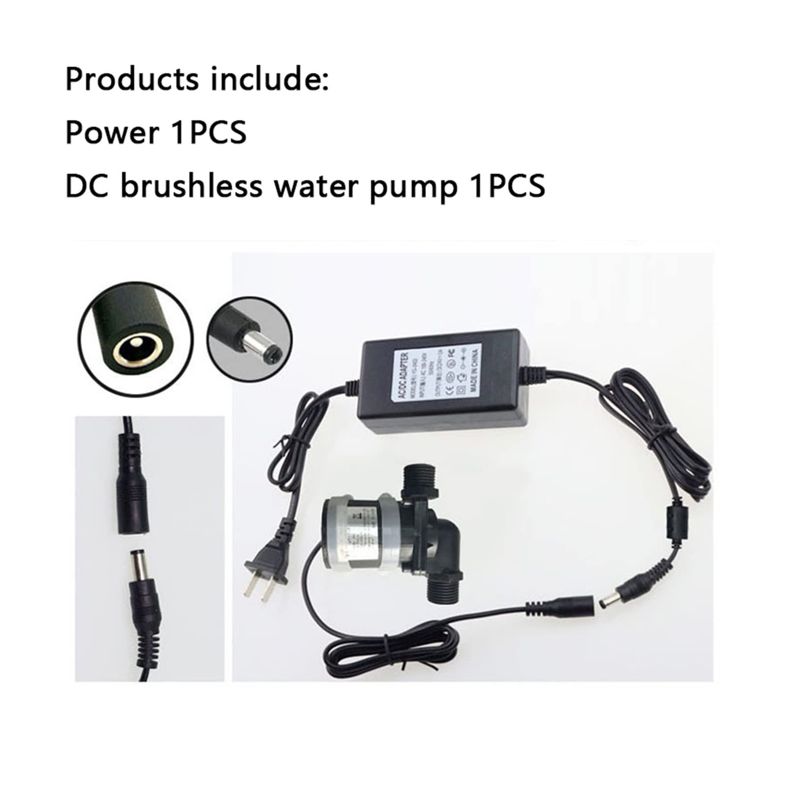 Bomba de refuerzo de calentador de agua Solar for el hogar, bomba de agua de CC circulante de calefacción de suelo de ducha, bomba de agua pequeña(24V-B)