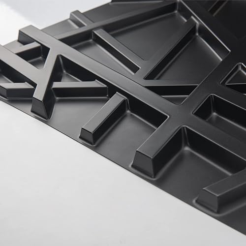 Miniatura 131 de Art3d Paneles para pared 3D para decoración de paredes de interior Rectángulo 3D Blanco,Rectángulo 3D,Negro -,Diamond,Blanco suave,white