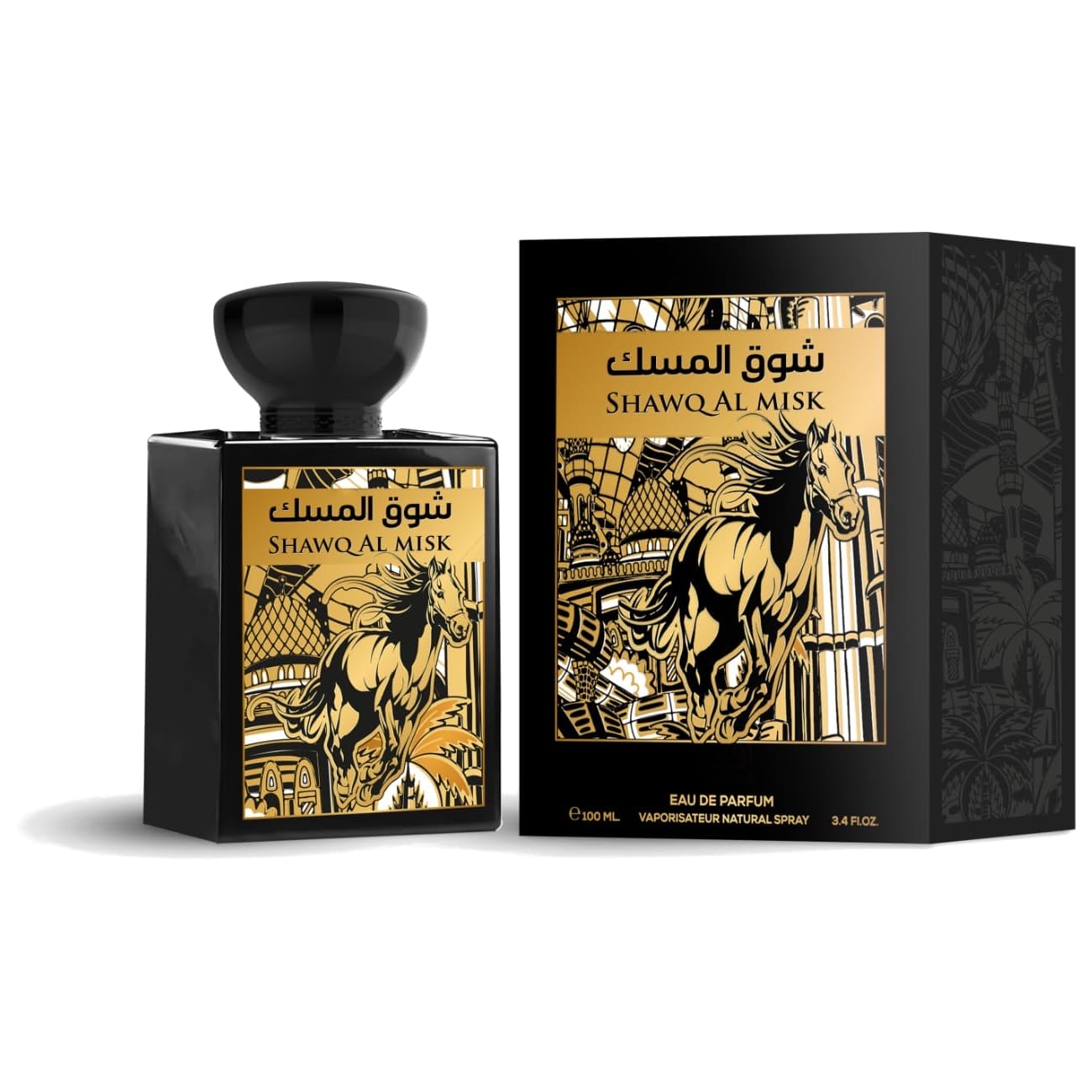 GECO Oud Model Crest Eau De Parfum – Arabischer Duft Mit Holzigen Noten, 100 Ml