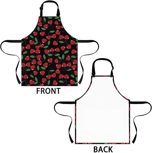 Vista 24 de doginthehole Delantal para niños con bolsillo para niños y niñas, delantales de chef ajustables con 2 bolsillos para cocinar, pintar