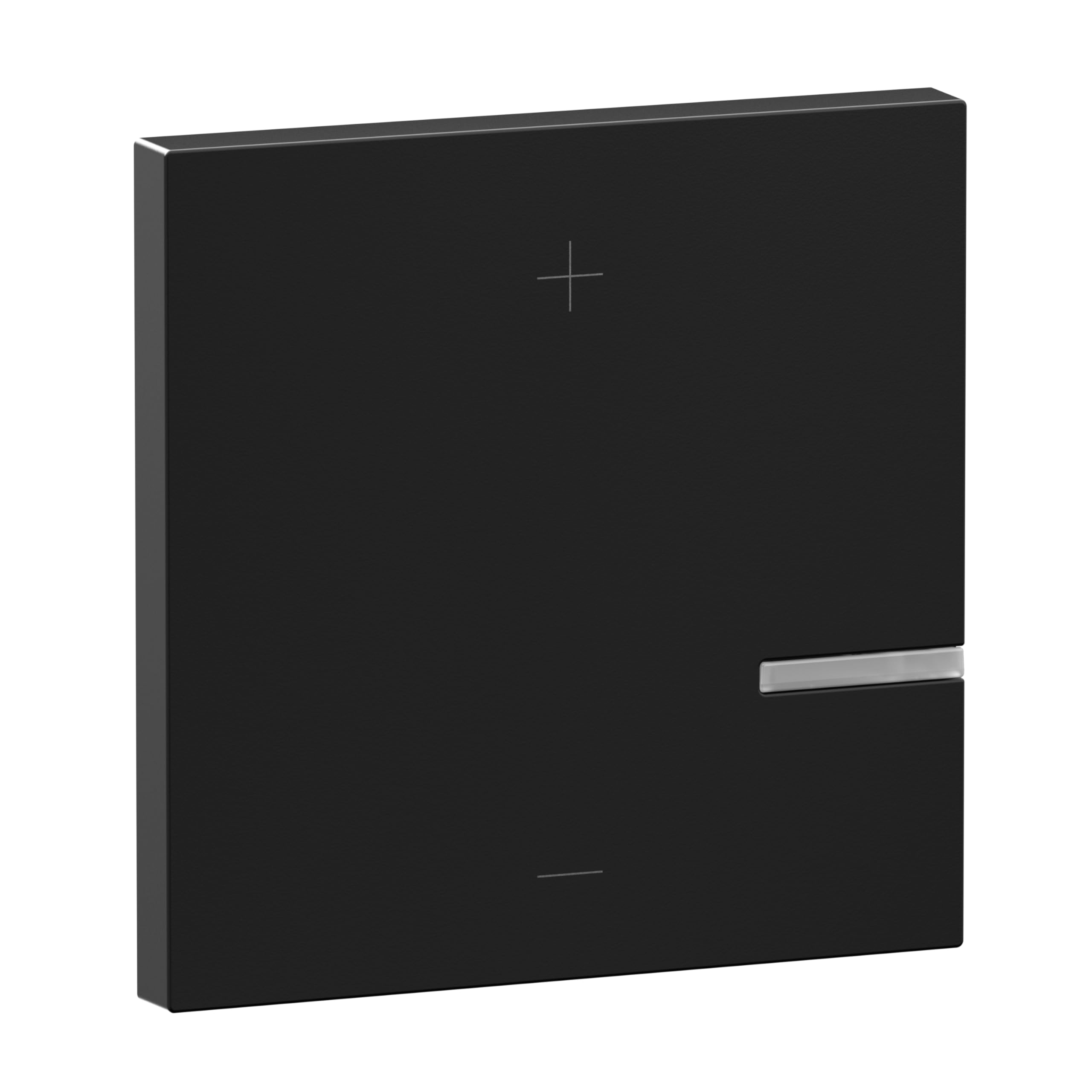 LEGRAND, Seano 765341 Rocker Switch for Push Dimmer 2-Wire Design with Lighting Window for Status LED Black Lacquered