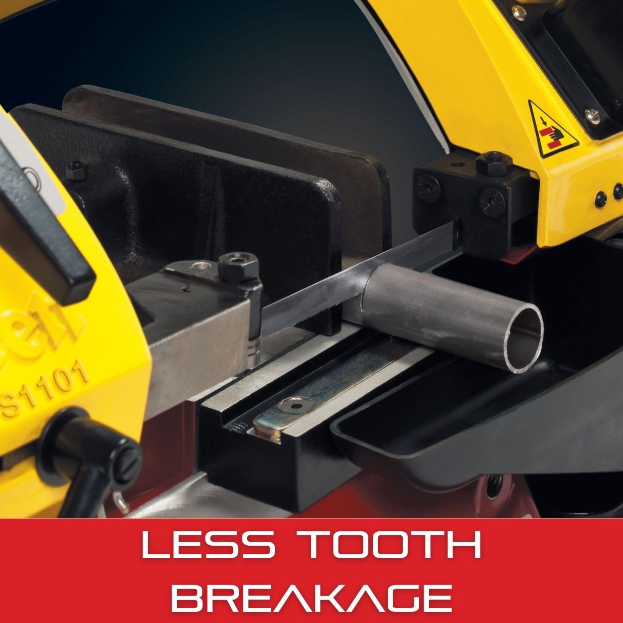 Starrett Univerz Bi-Metal Band Saw Blade - Ideal for Metal Workshops, Construction Jobs, Hobbyists and DIY - 5 Ft. 4-1/2", 1/2 x .020 x 10-14/P - 99187-05-04-1/2