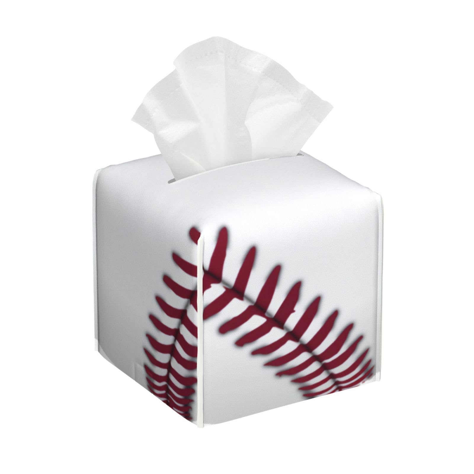 Baseball Tissue Box Cover, Fashionable Decorative Storage Box, Suitable for Most Places