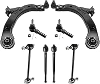 Vista 1763 de Detroit Axle - Kit de suspensión delantera de 10 piezas para Chevy Aveo Aveo5 Pontiac G3 Wave 2 Ready Struts Assembly 2 Enlaces de barra