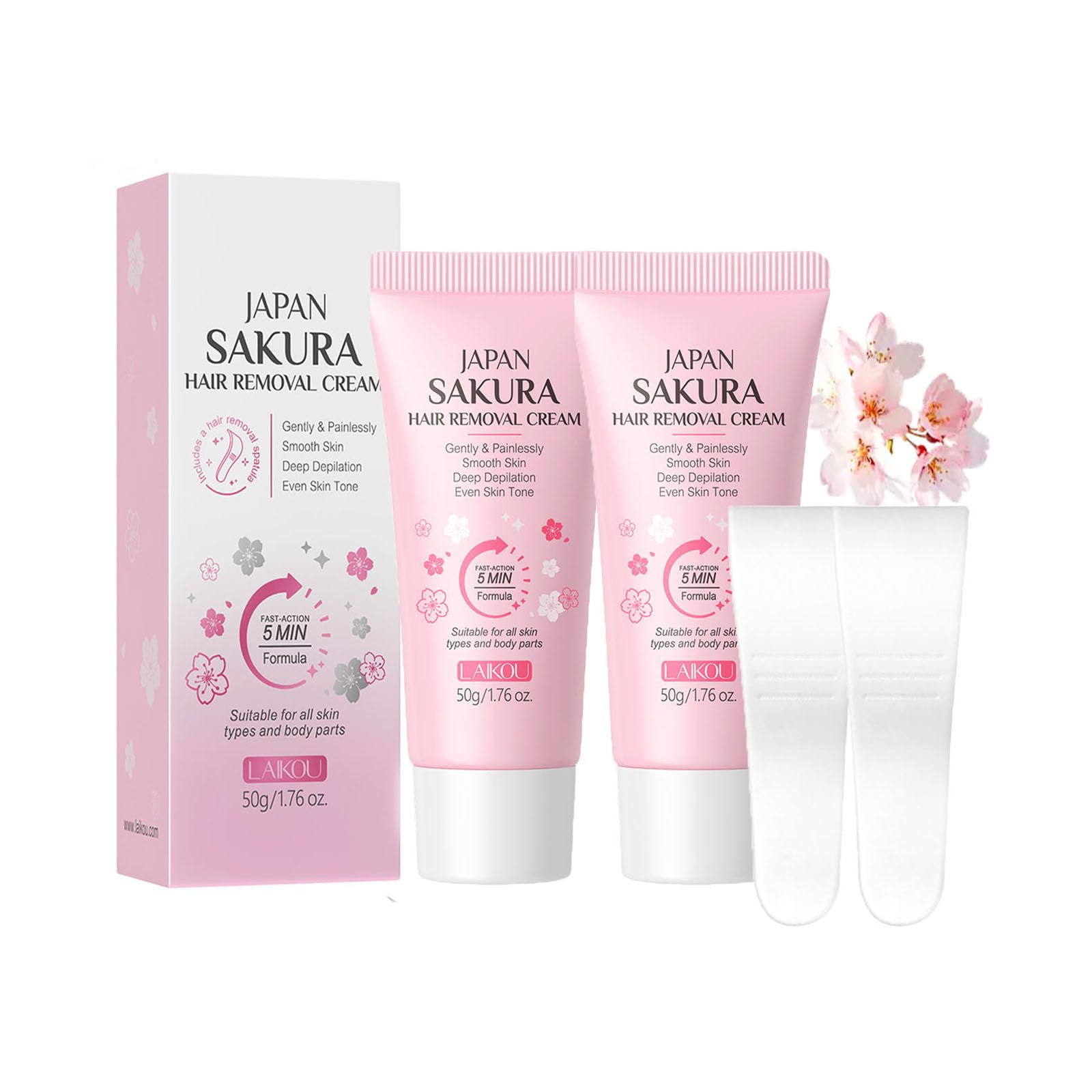 Amazon.com : Body Hair Removal Cream - 2 Pack JAPAN SAKURA