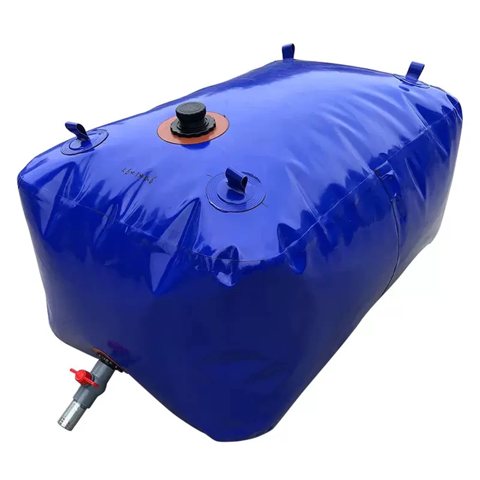 Vescica D'acqua All'aperto Ad Alta Capacità, Serbatoio Di Emergenza Portatile, Adatto Per Lo Stoccaggio Di Acqua Agricola, Resistenza Alla Siccità, Campeggio RV WMEIE ( Color : Blue , Size : 2x0.8x0.7