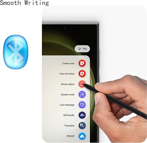Miniatura 2 de Galaxy S23 Ultra S Pen con Bluetooth de repuesto para Samsung Galaxy S23 Ultra SM-S918B, SM-S918U1, SM-S918W, SM-S918E, SM-S918EDS 5G Stylus Pen