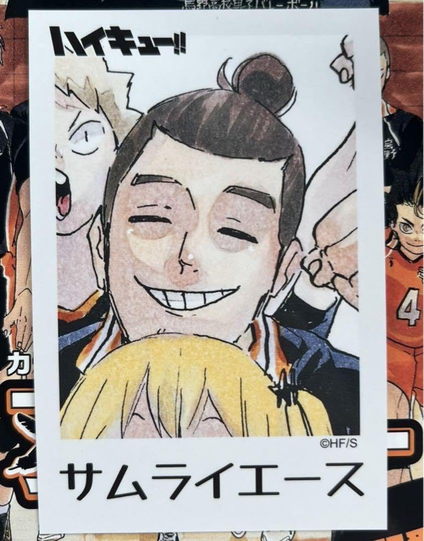 Amazon.co.jp: ハイキュー 烏野羽クッキー 両面カラーカード 菅原 東峰