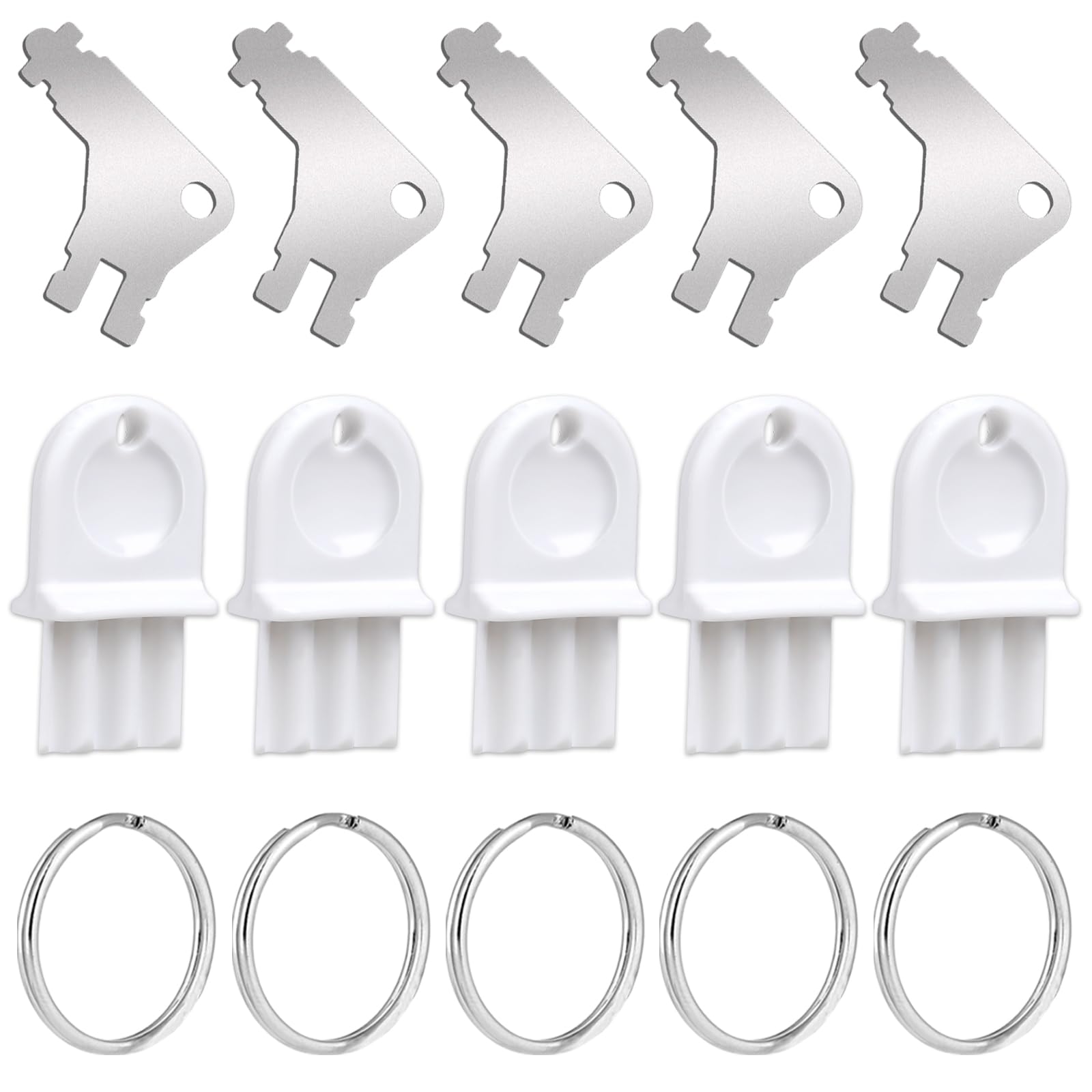 10 PCS Universal Paper Towel Dispenser Key, Hand Towel Dispenser Replacement Key Compatible with Georgia Pacific, Tork SCA Toilet Paper Soap Dispensers