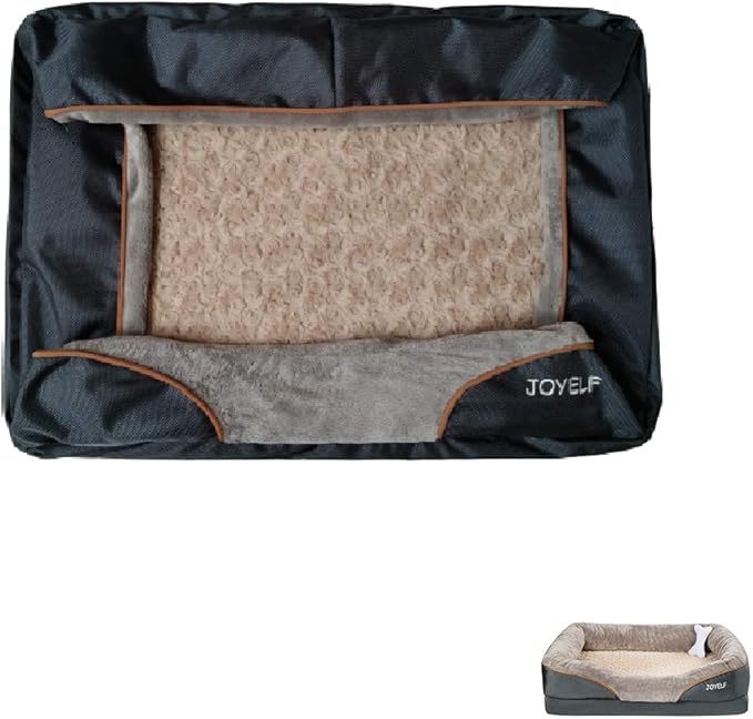JOYELF XLarge Memory Foam Dog Bed Replacement Cover for