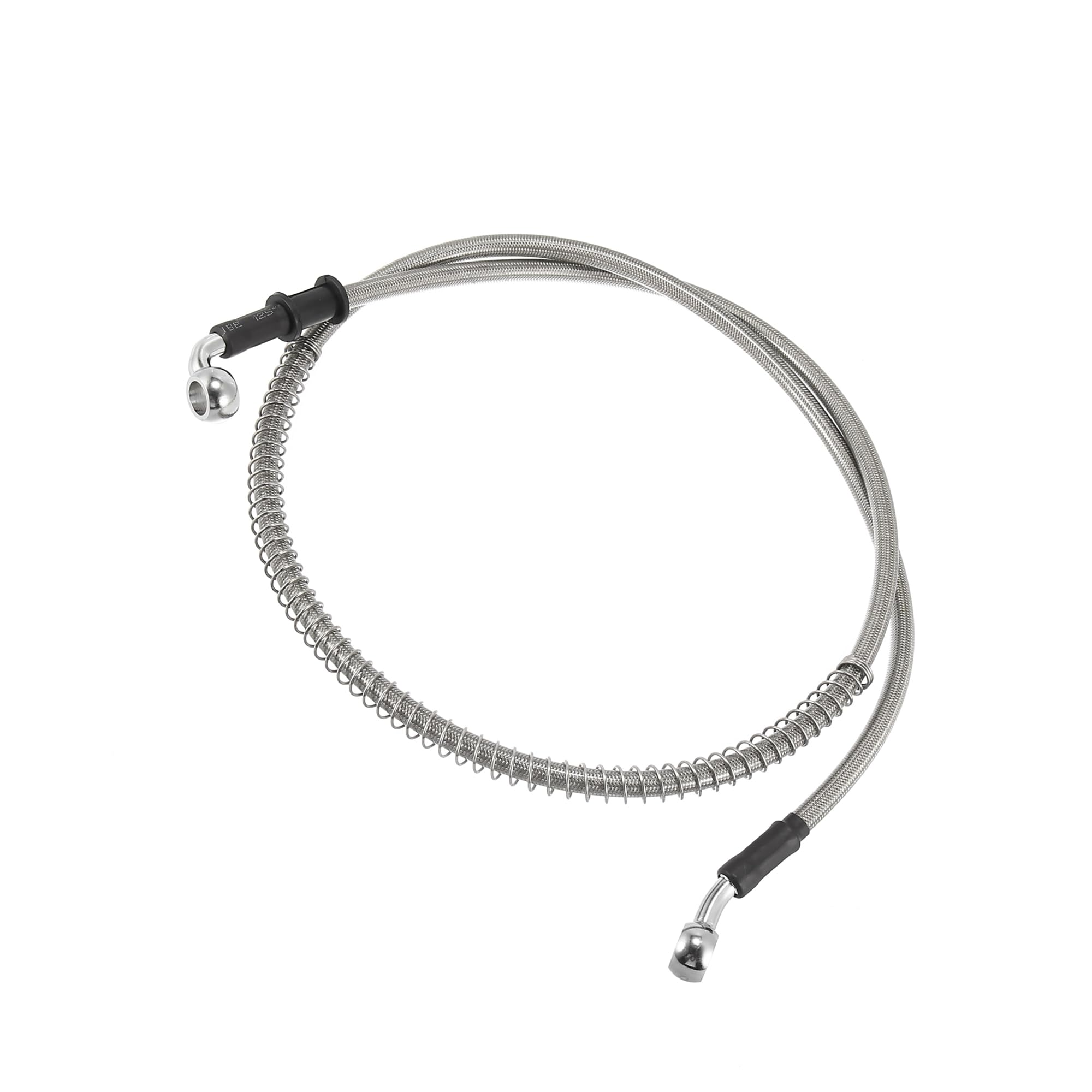 Manguera de embrague trenzada de 110 cm para motocicleta de acero inoxidable