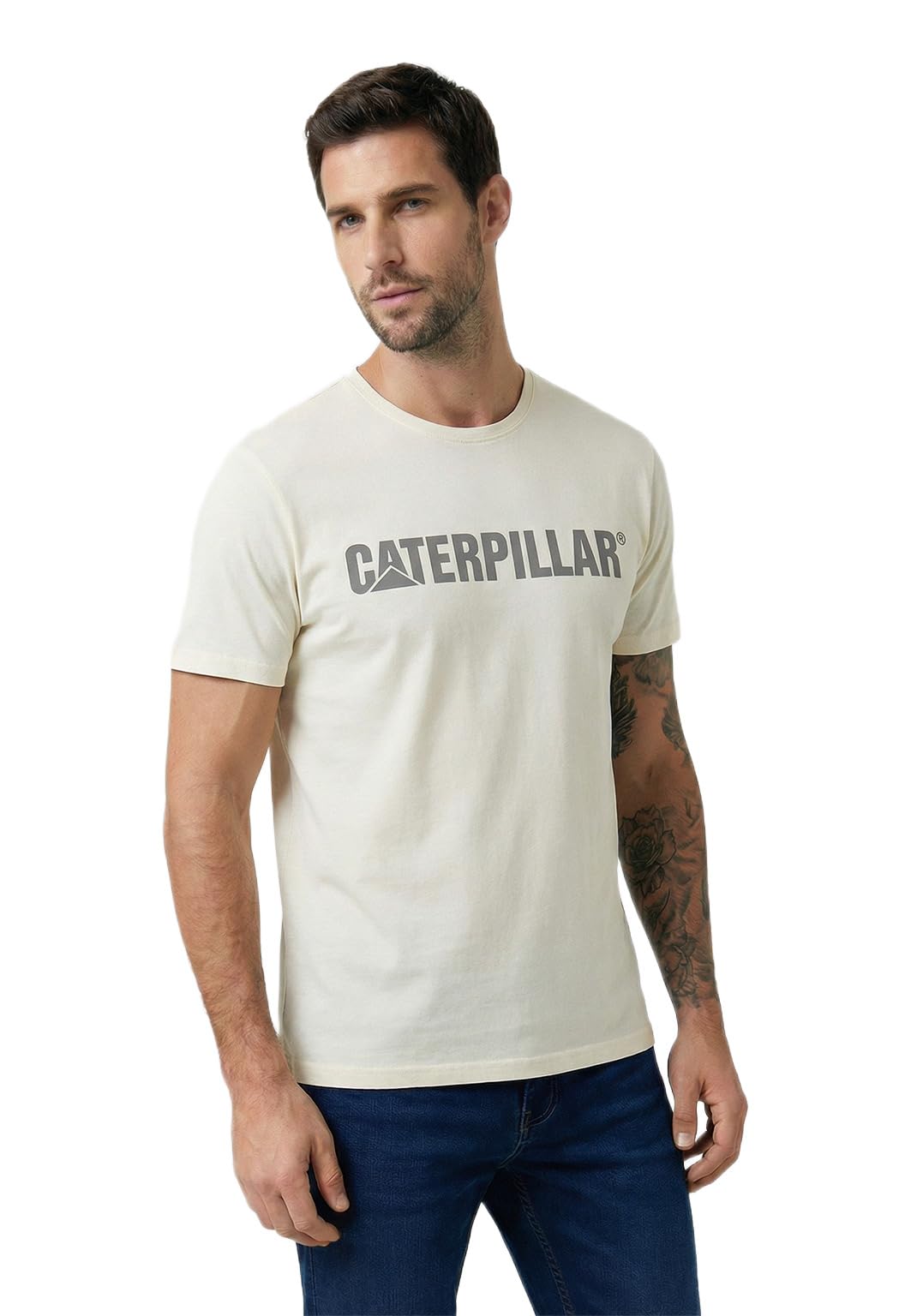 CAT Men's Caterpillar Logo