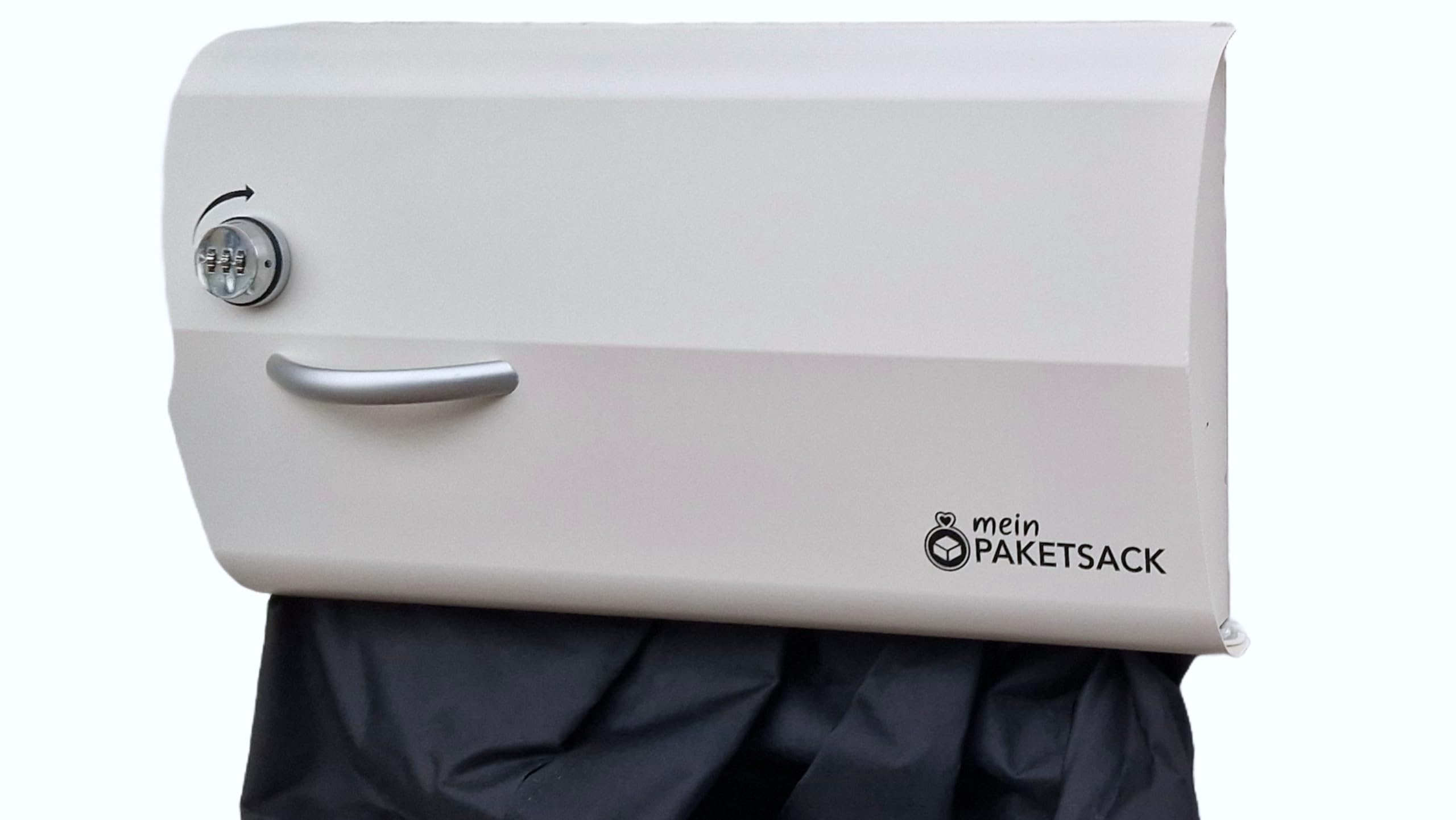 meinPAKETSACK - die sichere Paketstation für Zuhause mit wasserabweisendem Polyestergewebe, Paketbox für alle Paketdienste zur Annahme von Paketen