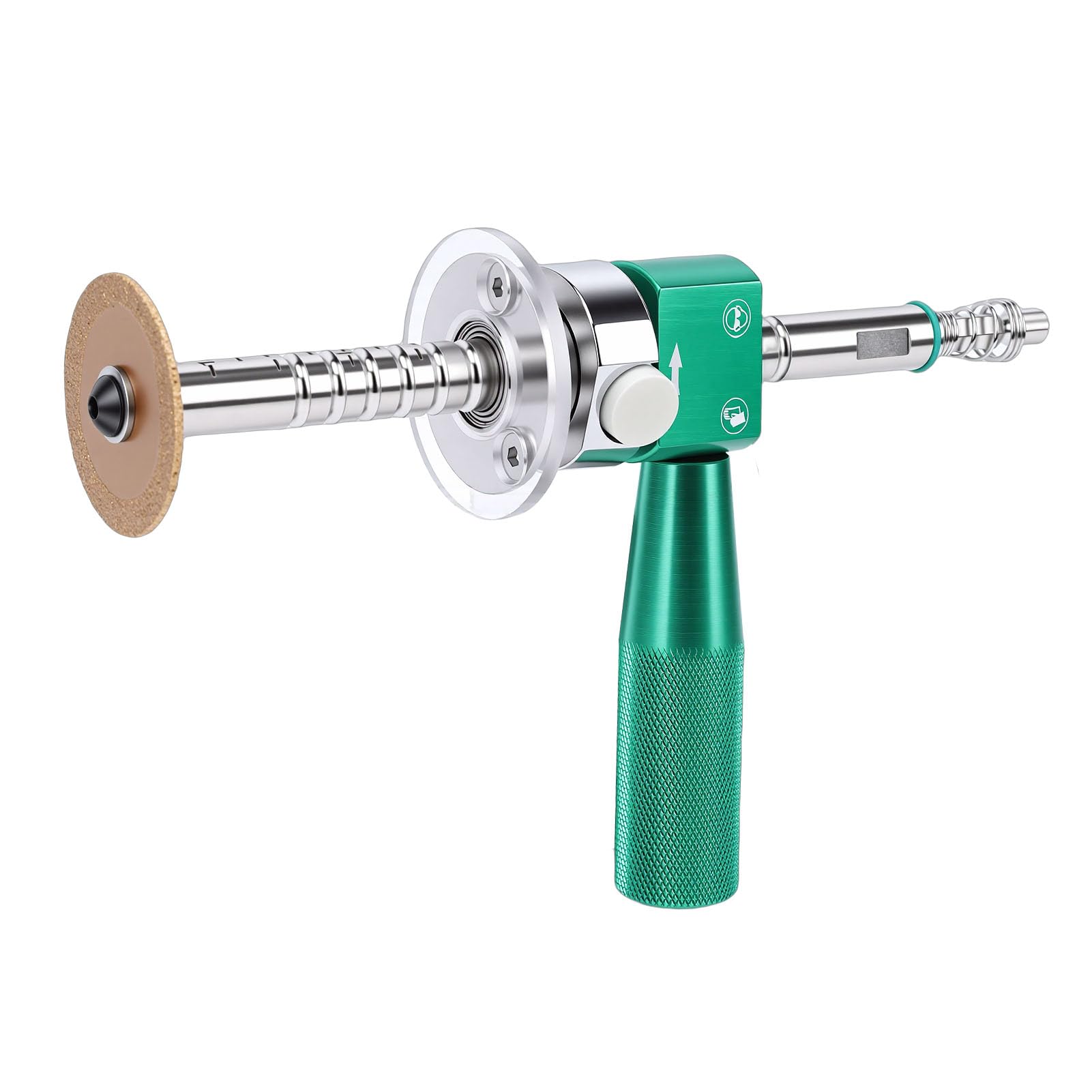 Naroote Coupe-tube Interne de 4 Pouces, Coupe-tube à Profondeur Réglable, en Acier Inoxydable avec Lame en Carbure, Idéal pour les Tuyaux en Plastique PVC ABS de 1/2 Po à 4 Po et les Perceuses