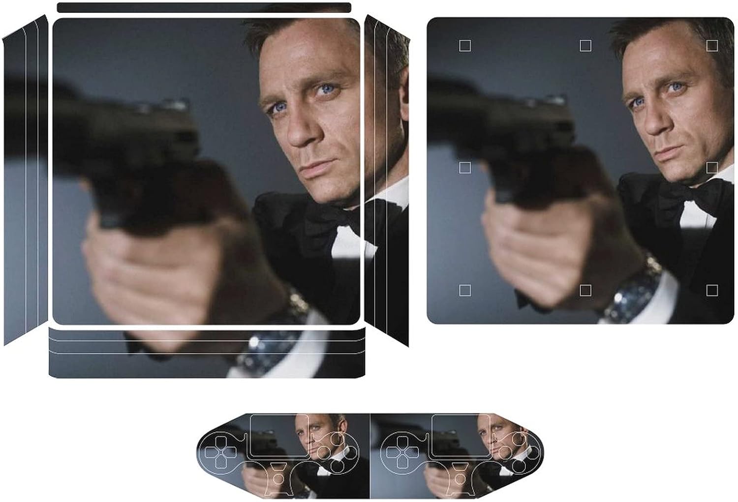 Amazon.co.jp James Bond 007 PS4専用 PS4 ステッカー ゲーム機 PS4 Slim PS4 Pro スキン