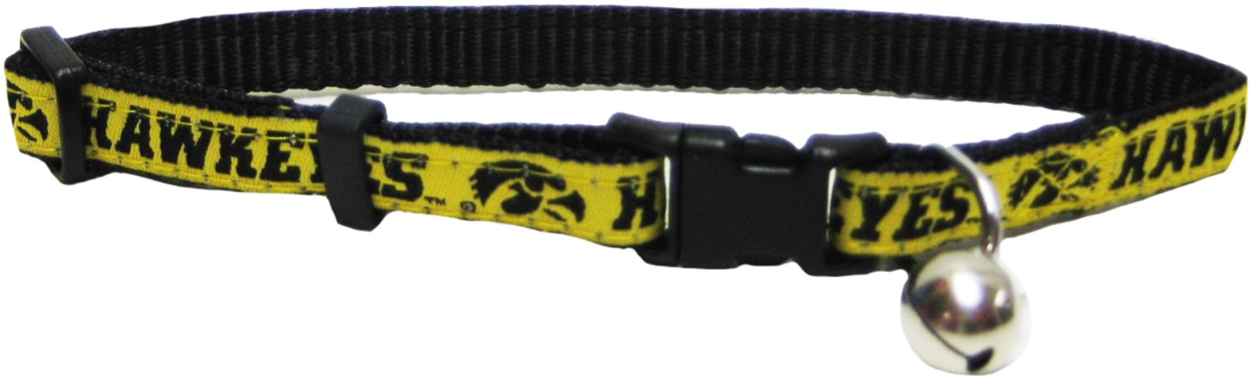 Pets First Collegiate Pet Accessories, Cat Collar, Iowa Hawkeyes, One Size