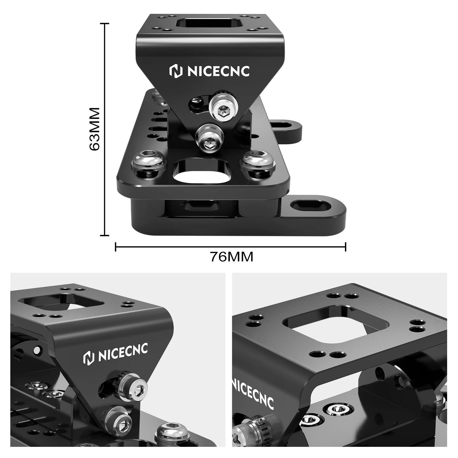 NICECNC Support GPS réglable Compatible with125-530 SX/SX-F/EXC/EXC TPI/EXC-F/XC/XC-F/XC-W/XC-W TPI/XCF-W 2004-2024, Voir compatibilité