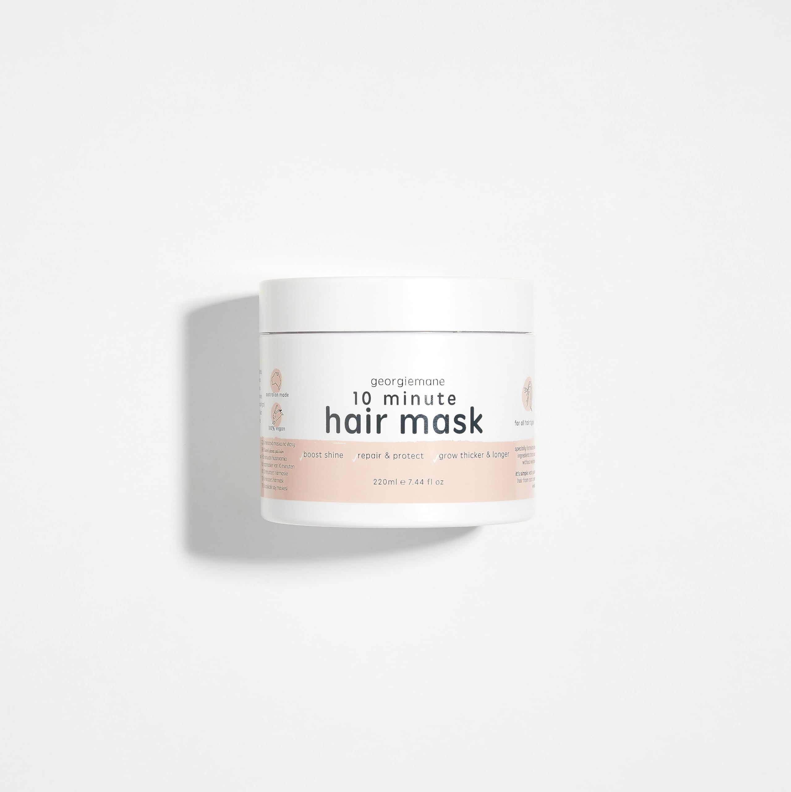 Georgiemane10 Minute Hair Mask 7.44 fl oz