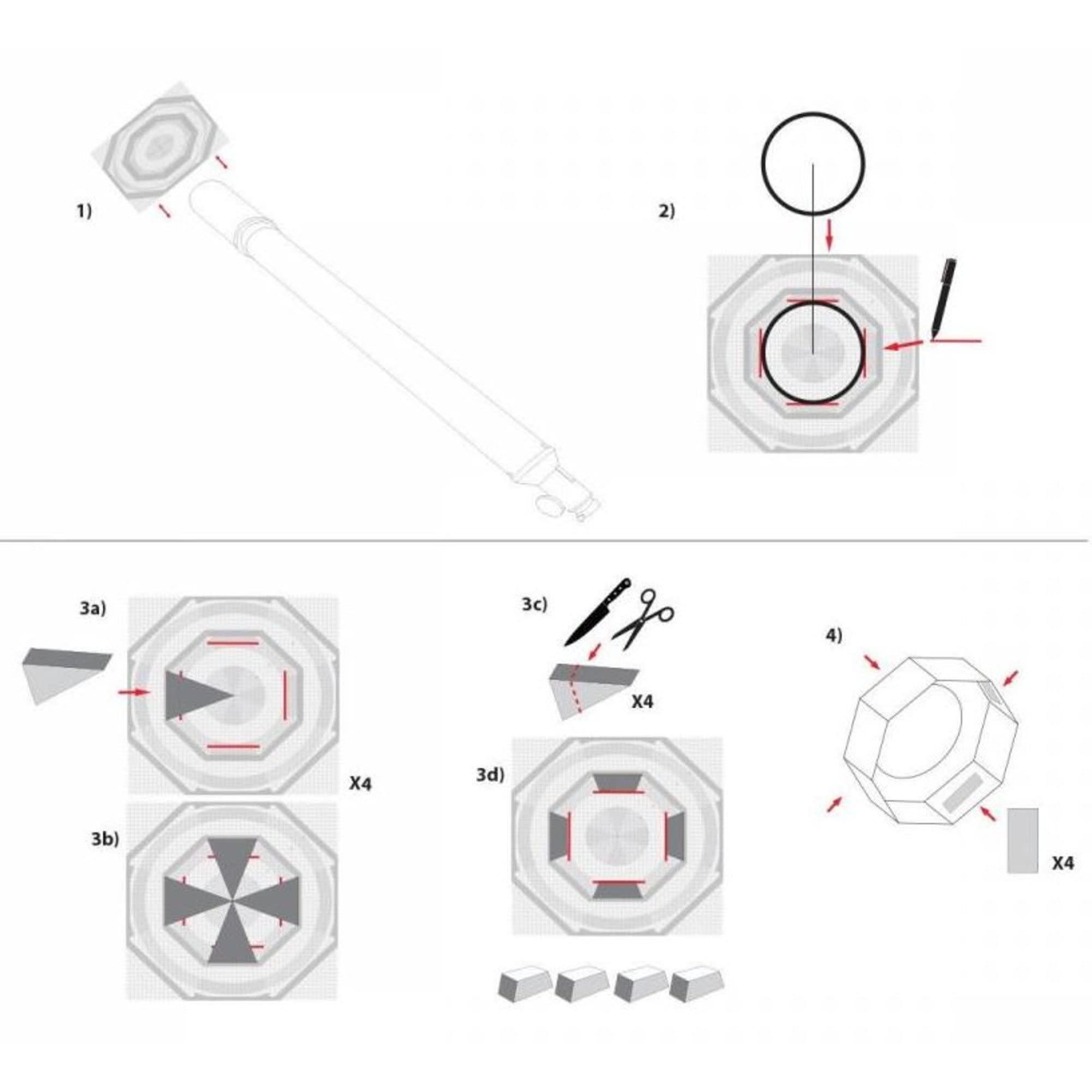 Explore Scientific Sun Catcher Filtre Solaire pour réfracteur et télescope SC 8"