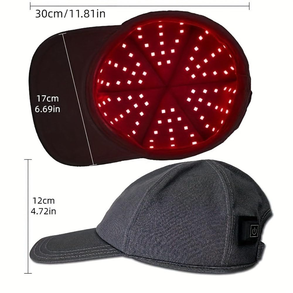 Amazon.co.jp: Zepden 赤色LED 96LED 育毛キャップ 増毛 スカルプケア