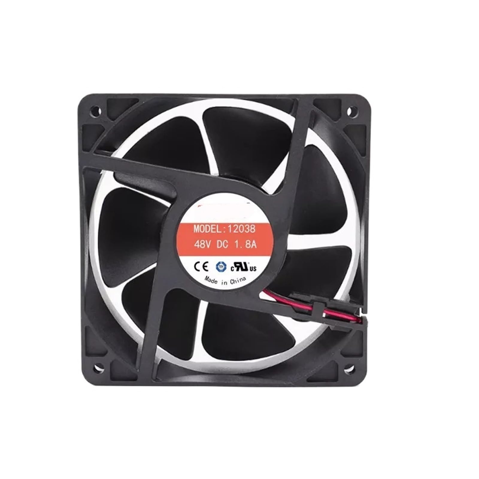 PEQYUACTE 120mm Cooing Fan 120x120x38mm1 12038 5V 12V 24V 48V dc 110v 220v Cooler ac axial Fans(48V 2wire ball)