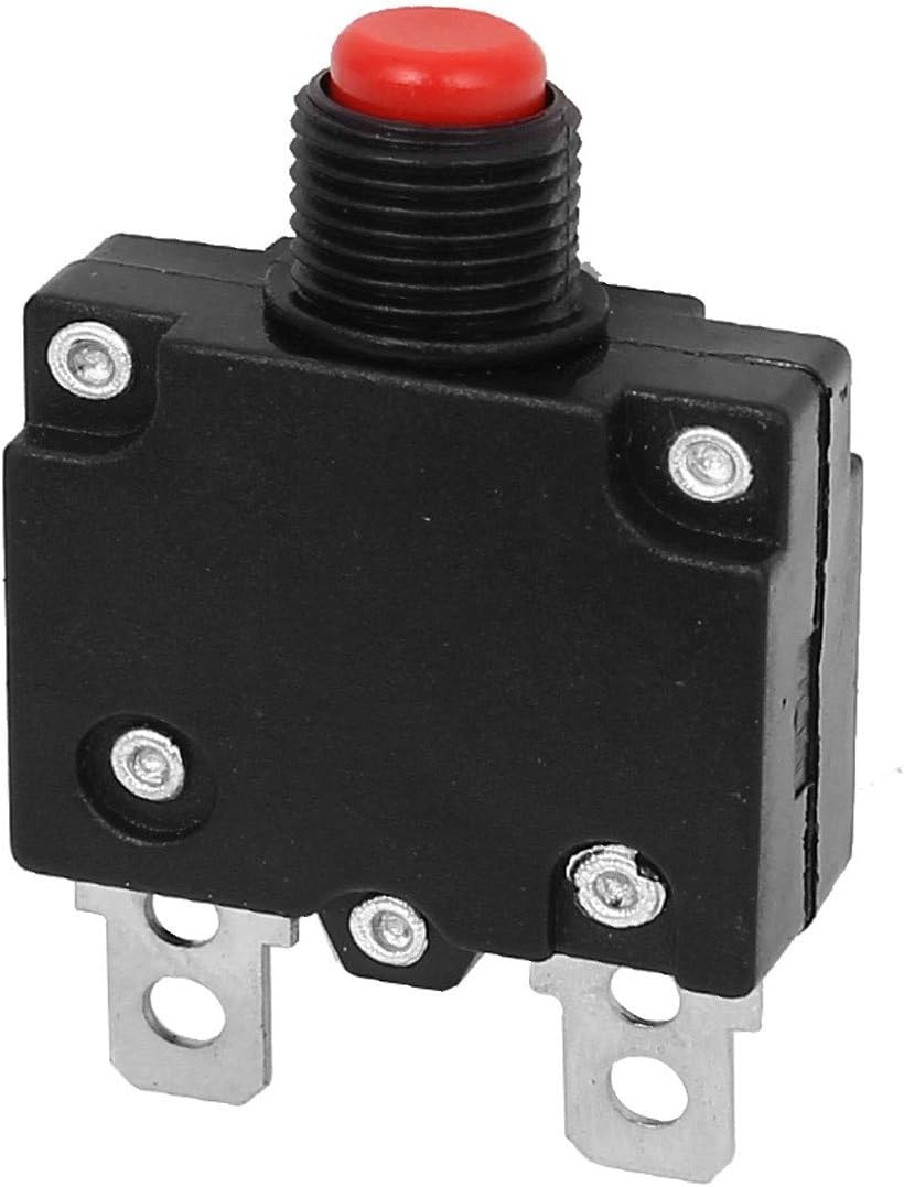 NEW LON0167 AC 125V/250V 15A Push Button Overload Circuit Breaker Protector for Air Compressor(A? 125_V / 220V For UAE 15A berlastschutzschalter mit Schutzschalter fr Luftkompressor