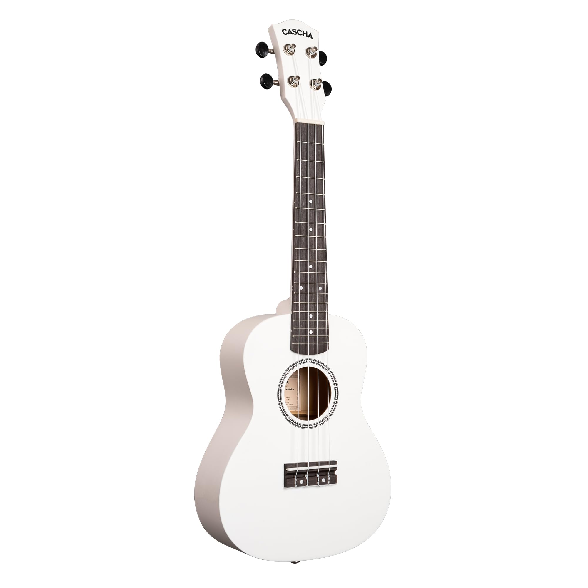 Concert Ukulele Linden White (w zestawie torba, 3 i)
