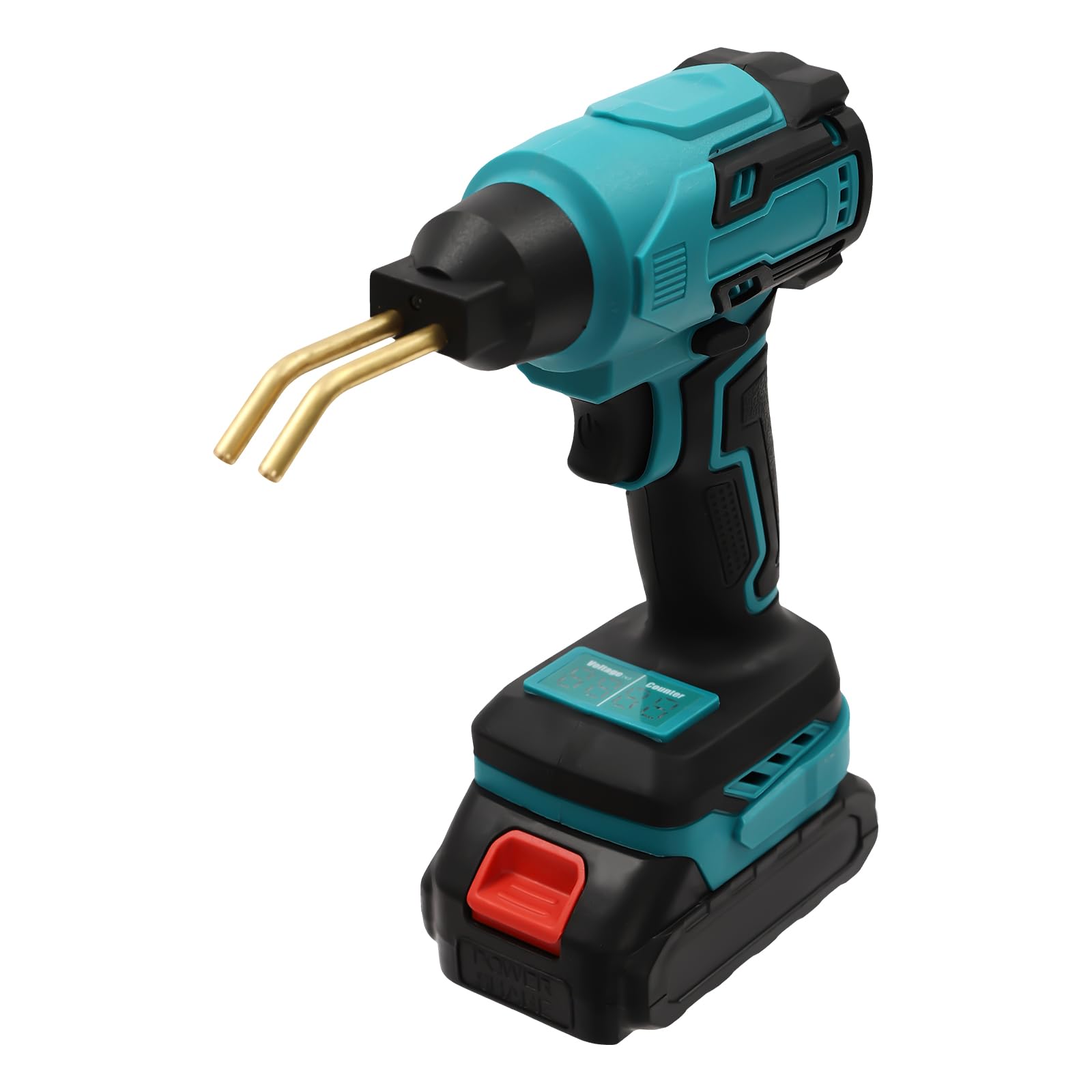 Pistola de soldadura inalámbrica, soldador manual, kit de pistola de soldadura, 20 W, batería de plástico para reparación de grietas de parachoques de coche