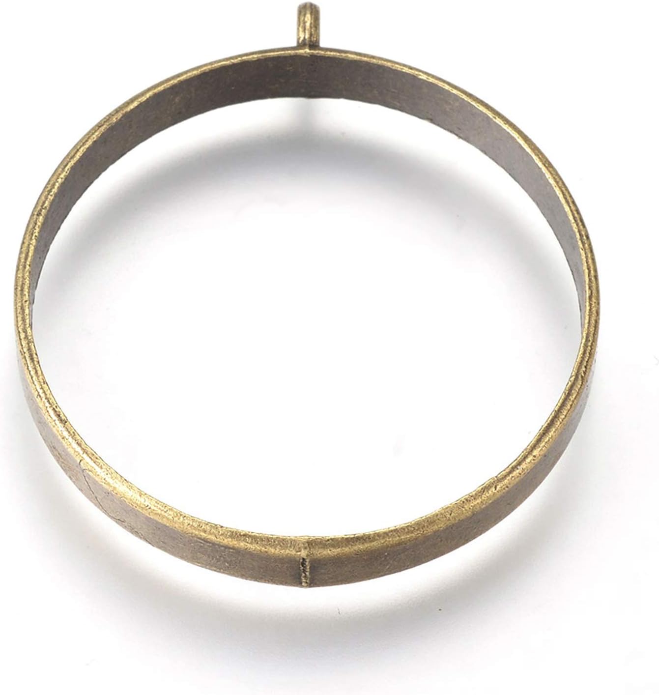 Craftdady Geometric Hollow Frame Blank Tray Bezel Pendants