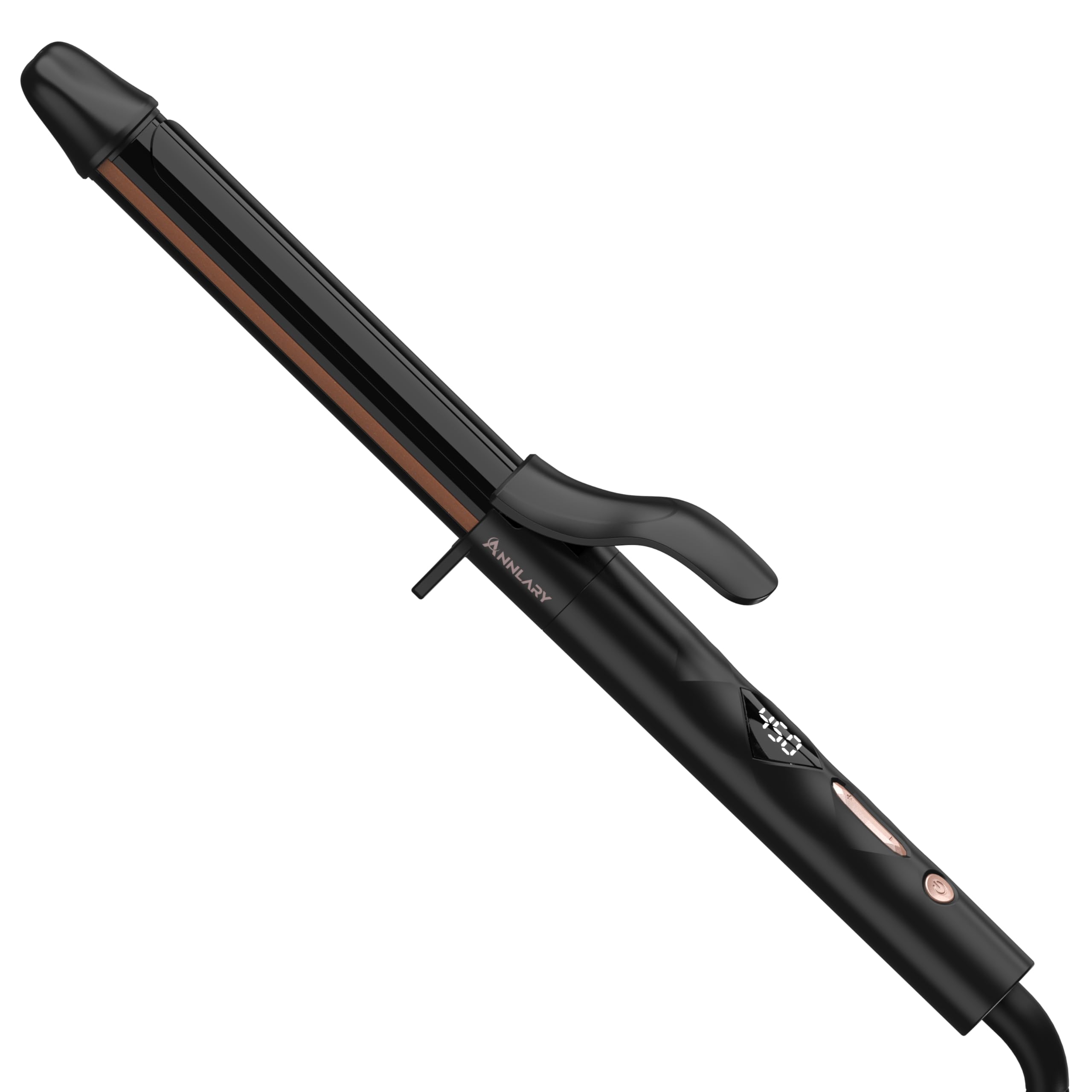 ANNLARY 1 Inch Titanium Ceramic Curling Iron