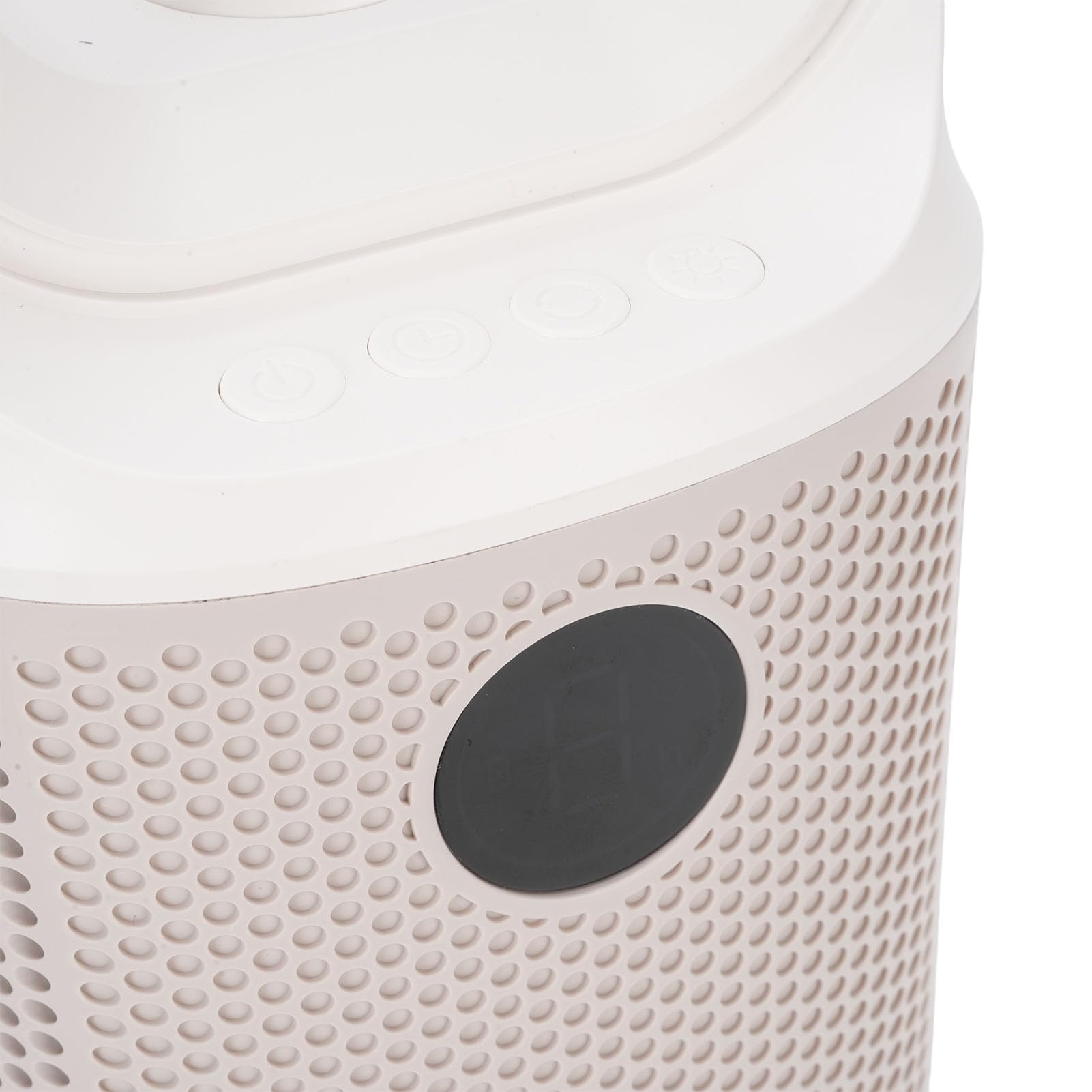 Fafeicy Ventilatore Da Tavolo Senza Pale 9 Velocità Silenzioso Oscillante con Umidificatore e Luce Notturna Timer per Ufficio Casa Camera Da Letto