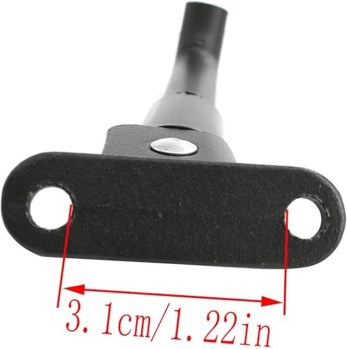 Miniatura 3 de LQ Industrial Scooter Kickstand negro Scooter eléctrico reemplazo soporte de estacionamiento pies soporte soporte para scooter eléctrico M365