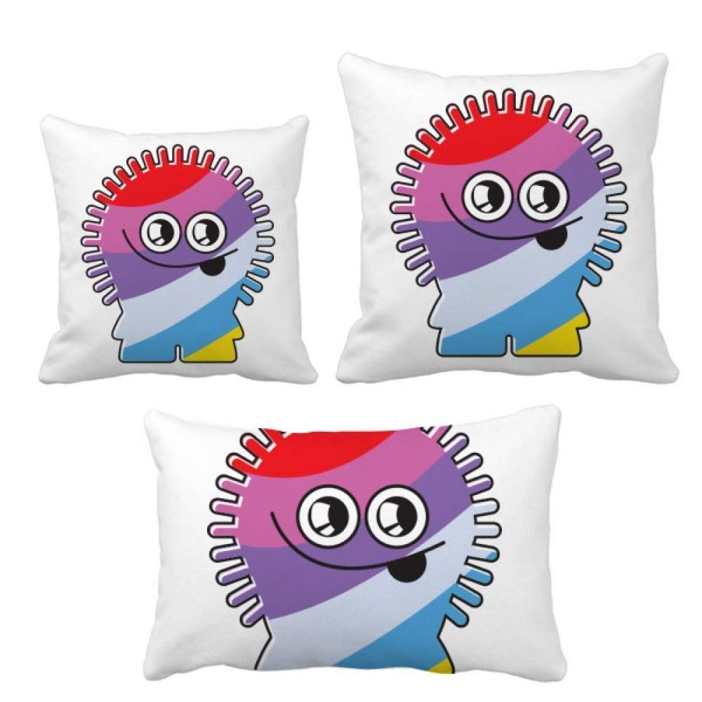 Housse de coussin univers et alien colore pour sublimer votre canape de salon