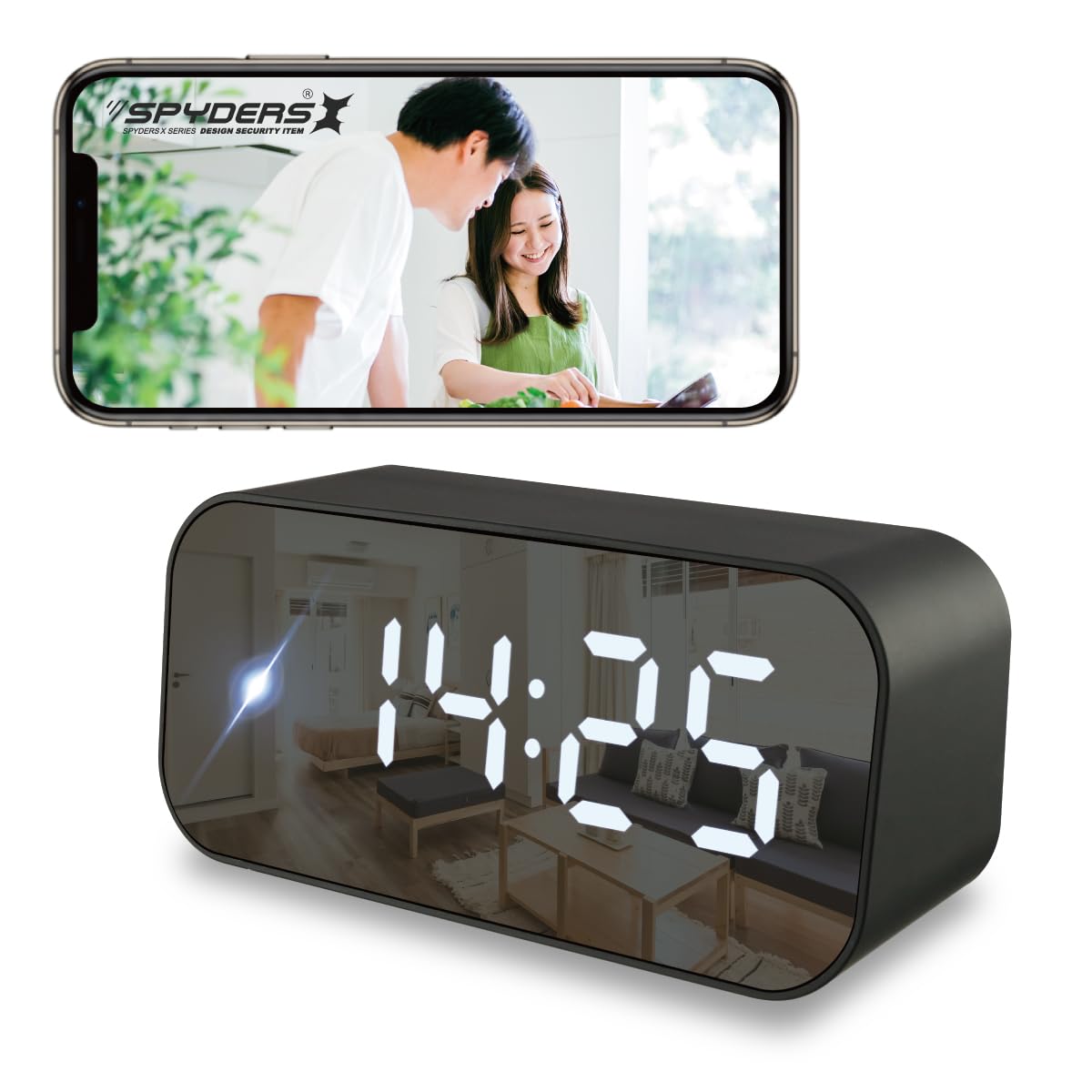 ハンドメイド　カメラ型置時計 ビンテージ風 置時計 映画撮影用カメラデザイン 乾電池式 レトロ