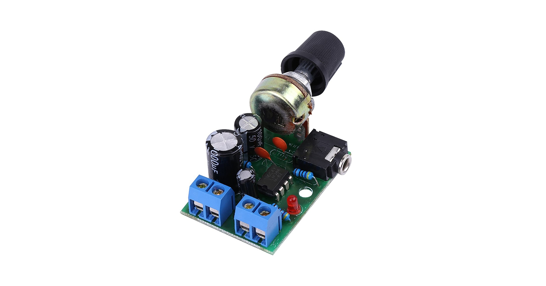 Amazon.co.jp: 3V-12V オーディオアンプモジュール LM386 パワー