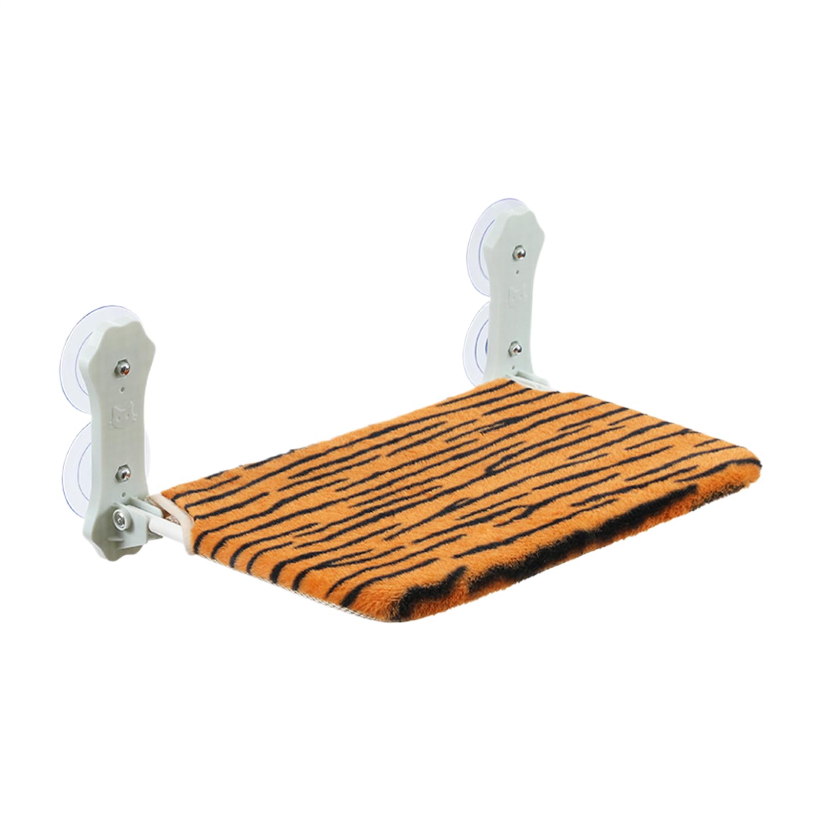 Perchoir De Fenêtre pour Chat Siège Pliable sans Cordon Doux Respirant | Couchette Avec Ventouses Puissantes Accroche Fenêtre Destiné Aux Animaux De Toutes Tailles En Intérieur Sur