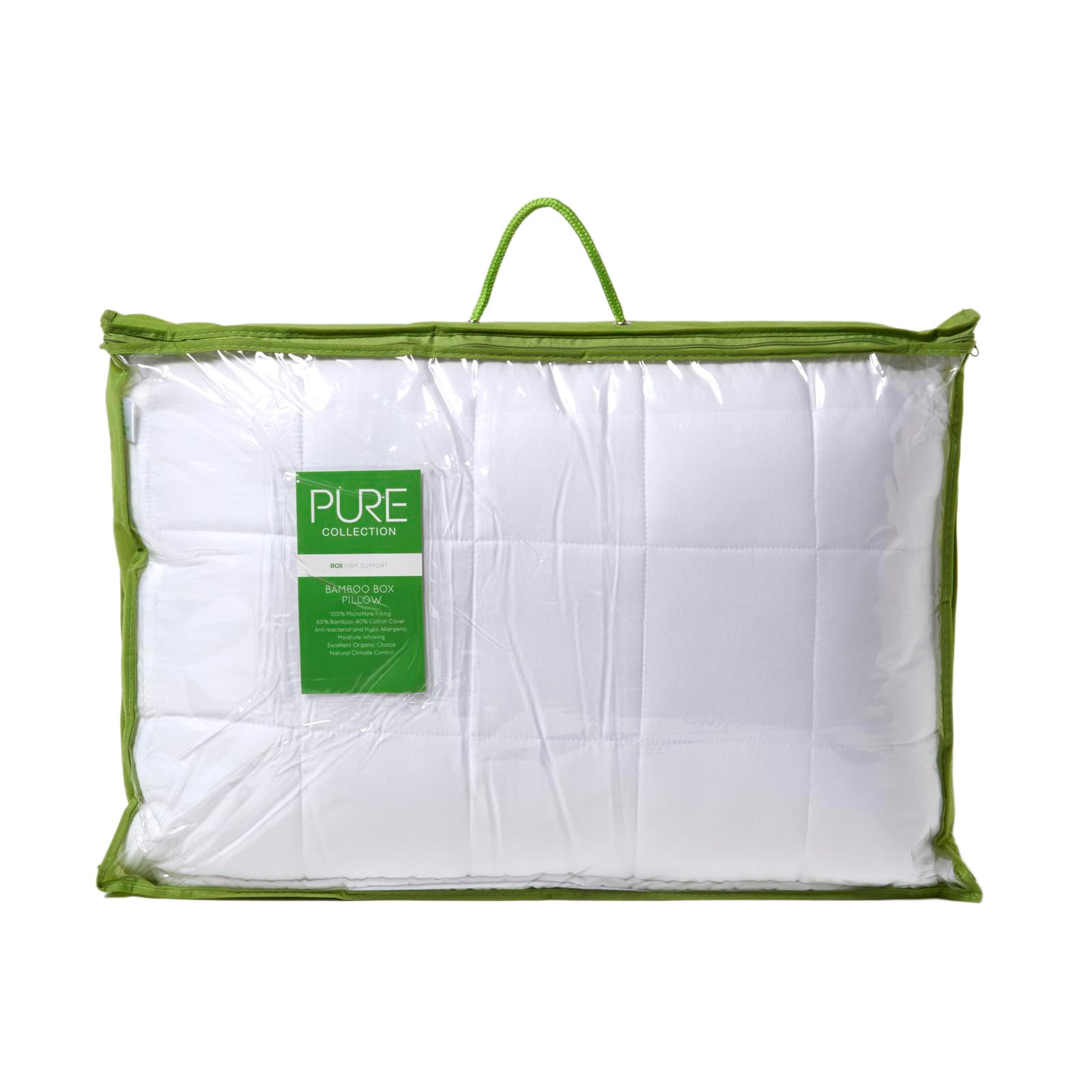 Homescapes Luxury Organic Bamboo Pillow For Side Sleepers from B&Q