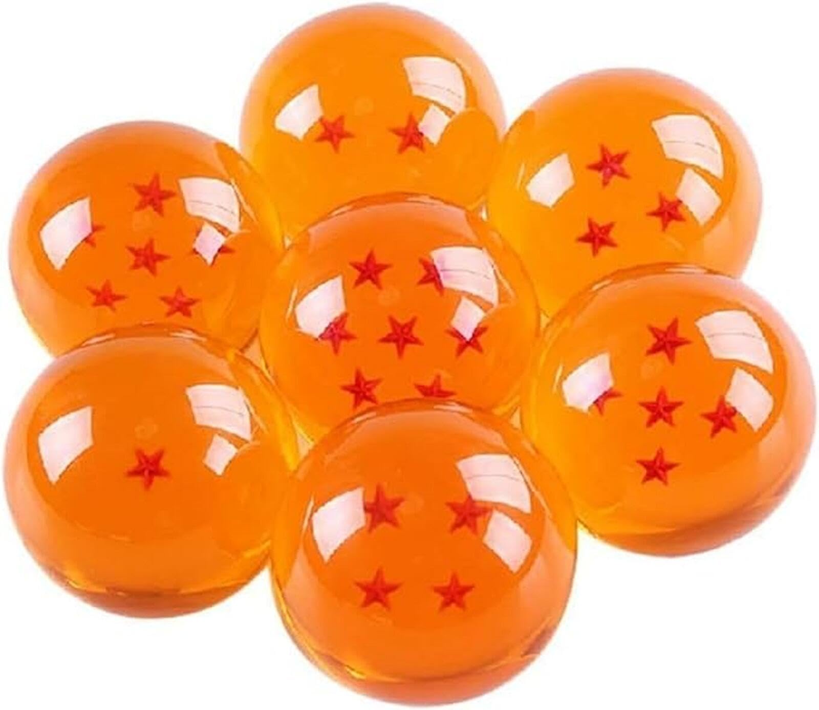 Amazon.co.jp: 7個 ドラゴンボール 水晶球 神龍召喚 コスプレ小道具 