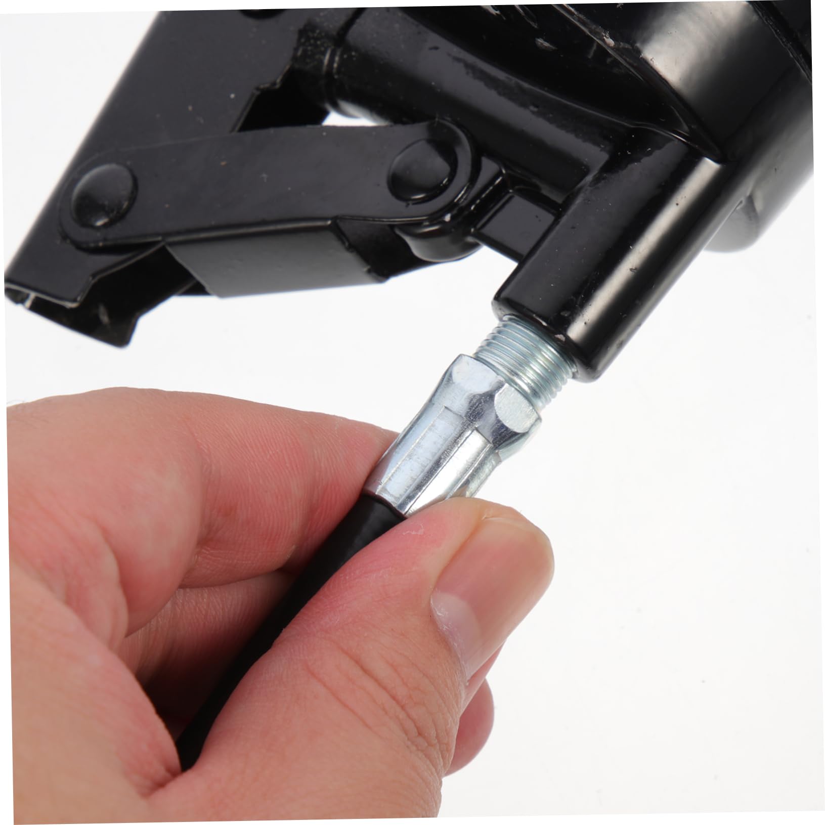 HAPINARY Ergonomic Handle Auto Oil Filler 400cc High Pressure Grease Knurled Bands for Firm