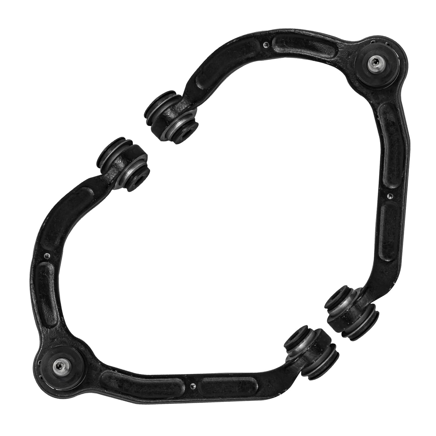 Detroit Axle - Front Upper Control Arms for Chevrolet GMC Silverado Sierra 2500, Express Savana 2500 3500 4500, Replacement 2 Upper Control Arms w/Ball Joints Pair Set