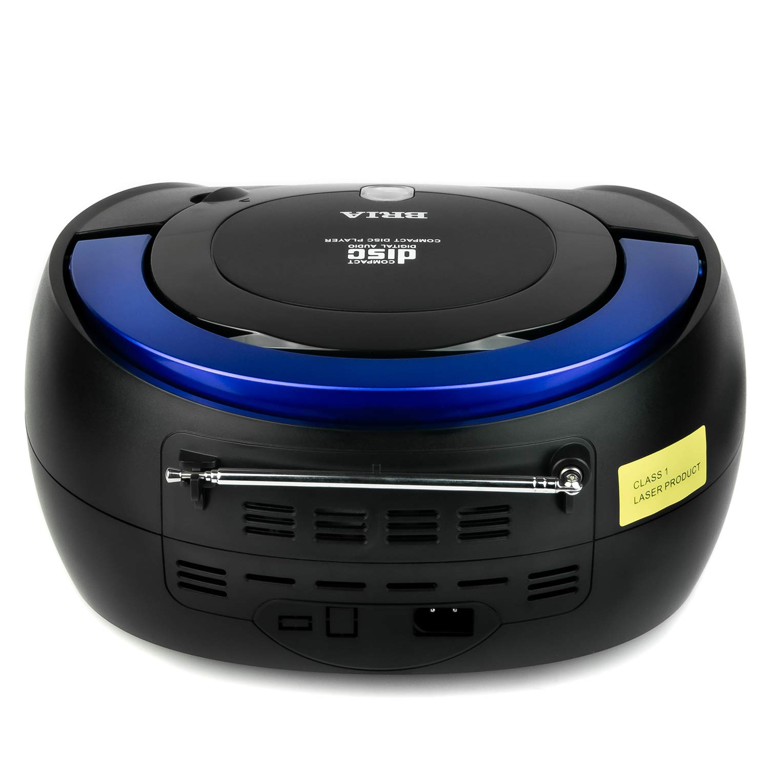 BRIA PB271 Portable CD/MP3 Home Audio FM Radio Enhanced Bass Boombox